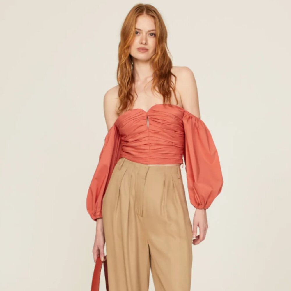 Tanya Taylor Holly Top Sz 8